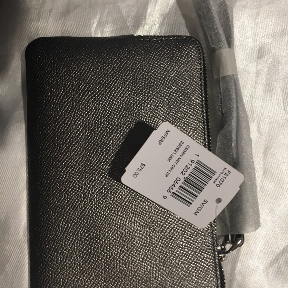 Coach Silver Wristlet - Picture 3 of 4